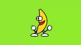 Банан танцует под песню штаны из берёзовой коры!