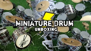 Unboxing Miniature Drum Kit !