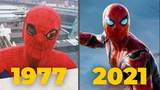 Evolution of Spider-Man Movies 1977 - 2021 No Way Home