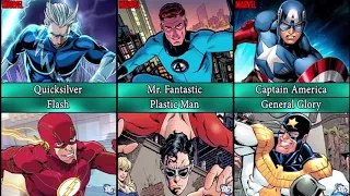 Marvel Vs DC copycat characters # marvel #DC