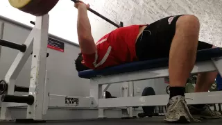 Bench Press - 150 x 6 x 3 (3rd set)