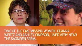 Five women missing near Salmon Arm