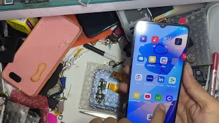 How to change LCD screen Oppo A16 original color done100%