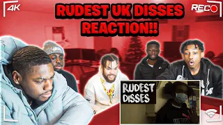 AMERICANS REACT TO RUDEST DISSES IN UK DRILL! (PT.6)