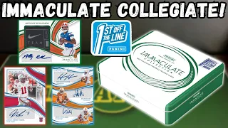 High End Collegiate Cards! 2023 Panini Immaculate Collegiate Football FOTL!