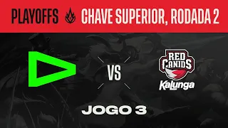 CBLOL 2024: 1ª Etapa - Playoffs | LOUD x RED Kalunga (Jogo 3)