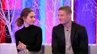 James Norton & Lilly James WAR and PEACE  interview   [ subtitled ]