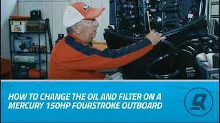 How to Change the Oil and Filter on a Mercury 150hp FourStroke Outboard
