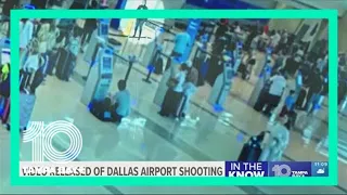 Dallas airport shooting video shows chaos as woman opened fire inside airport