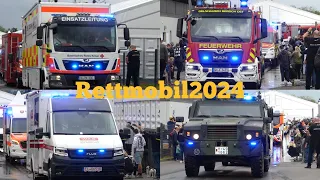 Messeschluss Abfahrt der Rettmobil 2024