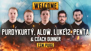 TSM PUBG IS BACK! WELCOME PURDYKURTY, ALOW, LUKE12, PENTA, AND GUNNER! | OFFICIAL ANNOUNCEMENT VIDEO