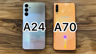 Samsung Galaxy A24 vs Samsung Galaxy A70