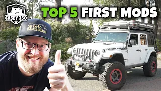 5 First Jeep Mods NO ONE TALKS ABOUT for a New Wrangler JL