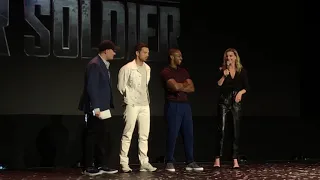 The Falcon & the Winter Soldier series First Look | D23 Expo 2019 whole cast