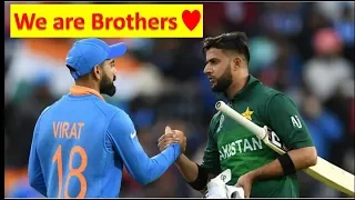 Top 10 unforgettable friendship moments between India and Pakistan players in cricket history ever !