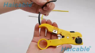 HT-352 Manual Crimping Tools  Coaxial Stripper UTP and STP cable and CAT-5 round telephone cable