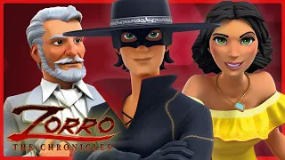 Zorro y su familia no se dejan vencer por la injusticia. | ZORRO, El Héroe Enmascarado