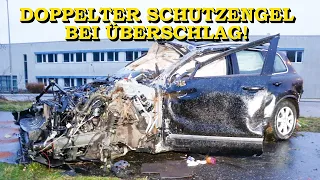 ✅LASTER GERAMMT ✅ÜBERSCHLAGEN ✅1,6 PROMILLE ❌KEINEN FÜHRERSCHEIN | SCHWERER CRASH AUF BUNDESSTRASSE