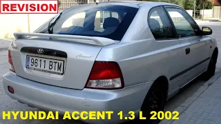 Hyundai Accent 1.3 L 12v 3p 2002. Analisis y su mantenimiento