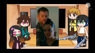 Demon Slayer React To Thor and MHA |Original|