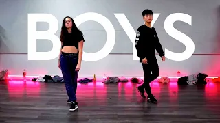 Sean Lew and Kaycee Rice - Boys - Lizzo | Brian Friedman Choreography | Kreativ Minds