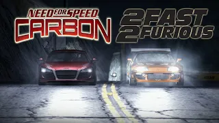 NFS Carbon Final Race Darius vs Brian O'Conner / Audi Le Mans Quattro vs 1994 Toyota Supra MK IV