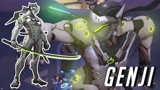 Bohaterowie Overwatch - Genji