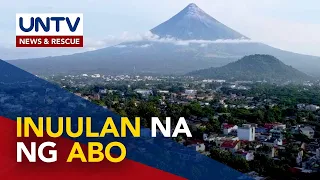 Ilang lugar sa Albay, nakararanas na ng ashfall mula sa Mayon; apektadong residente, lumikas na