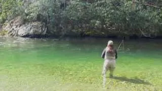 Fly Fishing the Blue Quill Hatch in the Great Smoky Mountains