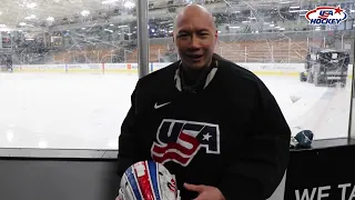 Team USA Goalie Mask Design At The 2022 Paralympics