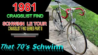 Part #2️⃣1981 Schwinn Le Tour Restoration Complete