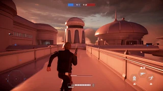 STAR WARS Battlefront 2 - using Han Solo,Heroes vs Villains gameplay 1080p