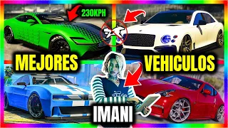 ¡LOS MEJORES VEHÍCULOS Y MAS RAPIDOS de TECNOLOGIA IMANI EN GTA5 ONLINE 2023¡