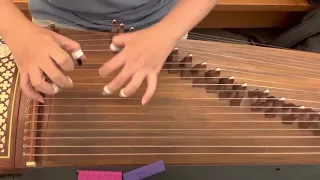 【古箏 Guzheng】男兒當自強 掃搖練習