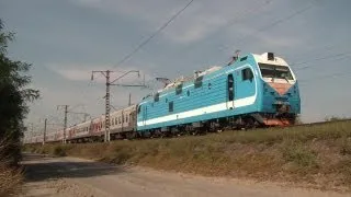 ЭП1П-051 с поездом №630 Ростов-на-Дону — Кисловодск