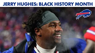 Jerry Hughes Shares How He's Inspired by Lorenzo Alexander | Buffalo Bills | Black History Month