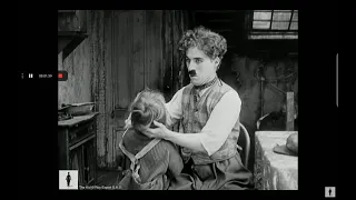 Charlie Chaplin episode kid working on the street