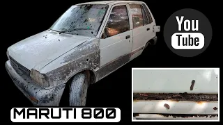 Legends Never Die | Maruti 800 Completly Restored | Paching , welding , Interior Modification