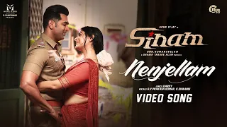 Sinam - Nenjellam Video| Arun Vijay, Pallak | Shabir| G.V. Prakash, Sivaangi| Karky| GNR Kumaravelan