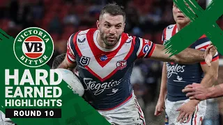 Tackle-busting Teddy returns! I VB Hard Earned I Round 10 I NRL 2021