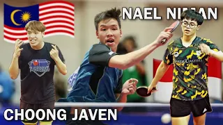 CHOONG JAVEN (ASEAN STAR) VS NAEL NIMAN (STONI) LIGA TENIS MEJA INDONESIA TERRY PALMER