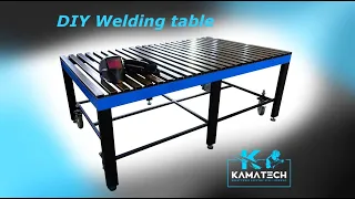 Jak zbudować, zrobić TANI STÓŁ SPAWALNICZY #welding Table build #diy #how to #workbench  #Kamatech