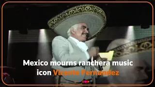 Mexican ranchera icon Vicente Fernandez dies at 81