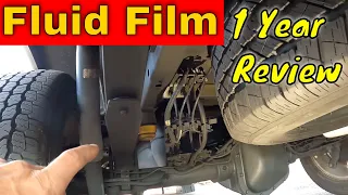 Fluid Film Lanolin Rust Prevention 1 Year Review:  How Did it Hold Up?