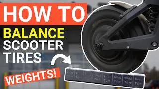 How To Balance Electric Scooter Tires