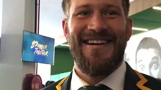 Hilarious Frans Steyn interview