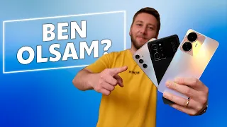 Ben olsam hangi telefonu alırdım? 2023 Haziran - (6000 TL - 12000 TL arası)