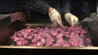 부채살 스테이크(Oyster Blade Steak) 서울 밤도깨비 야시장 Korean Street Food