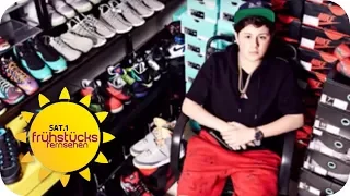 Vom AUSSENSEITER zum SNEAKERMILLIONÄR mit 17! | SAT.1 Frühstücksfernsehen | TV