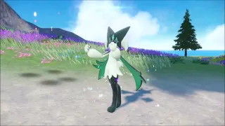 Pokémon Violet - Shiny Meowscarada (Sprigatito) After 6 Masuda Method Eggs (Shiny Charm)
